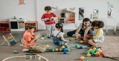 Juegos cooperativos para niños con autismo leve o moderado
